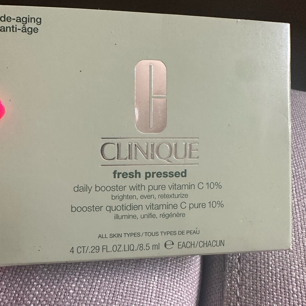 Clinique fresh pressed